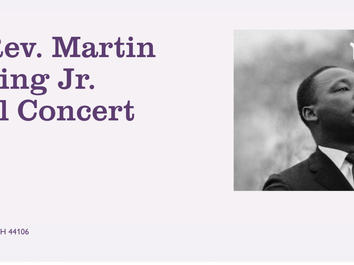 Annual Rev. Martin Luther King Jr. Memorial Concert 2024 at the Cleveland Music Settlement